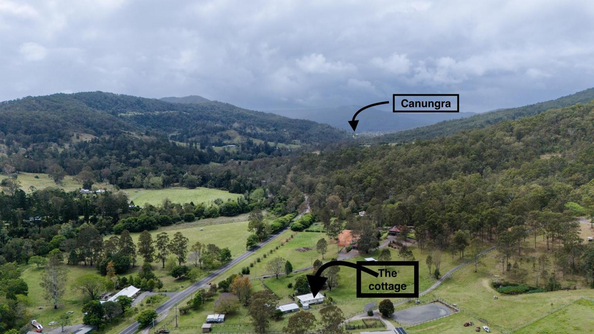 Cottage On Lamington Canungra Bagian luar foto